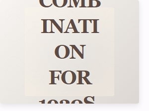 Elegant Serif and Script Fusion for 1920s Wedding Monograms